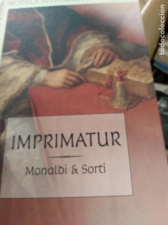 Libros de segunda mano: Monaldi & Sorti - Imprimatur - Foto 1