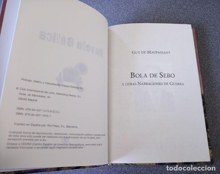 Libros de segunda mano: Bola de Sebo Guy de Maupassant - Foto 3