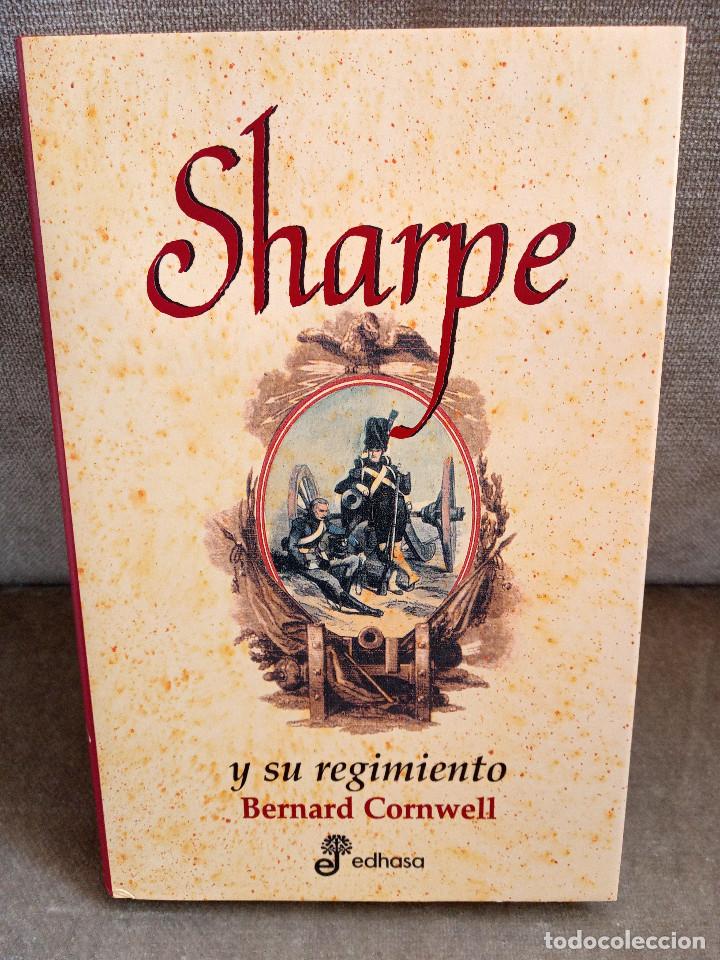 Libros de segunda mano: BERNARD CORNWELL - SHARPE Y SU REGIMIENTO - EDHASA, 2000 - Foto 1