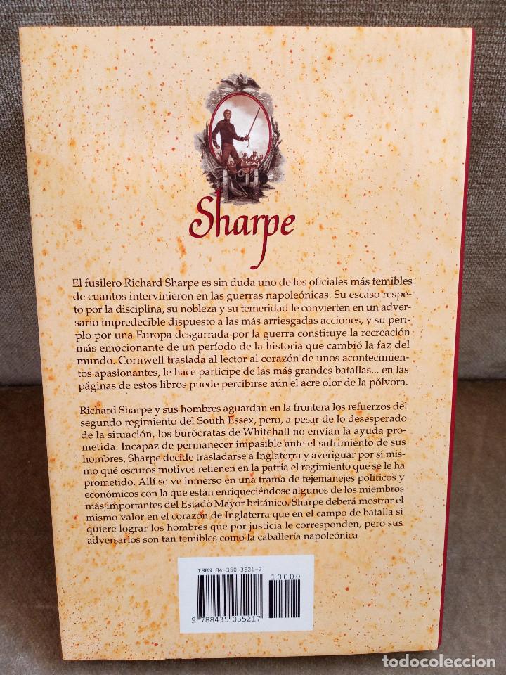 Libros de segunda mano: BERNARD CORNWELL - SHARPE Y SU REGIMIENTO - EDHASA, 2000 - Foto 3