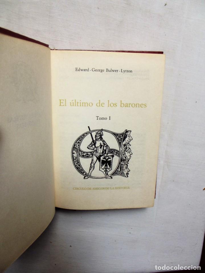 el ultimo de los barones de edward - george bul - Compra venta en  todocoleccion