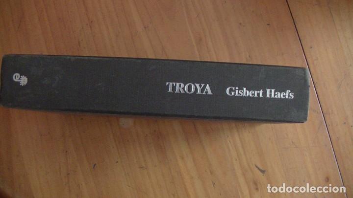 Libros de segunda mano: Haefs, Gisbert. Troya. EDHASA - Foto 2