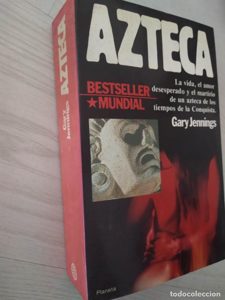 Libros de segunda mano: AZTECA - GARY JENNINGS - Foto 1