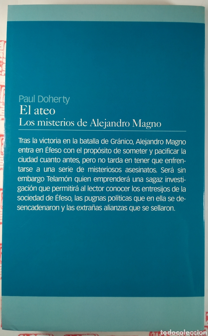 Libros de segunda mano: El ateo. Paul Doherty - Foto 2