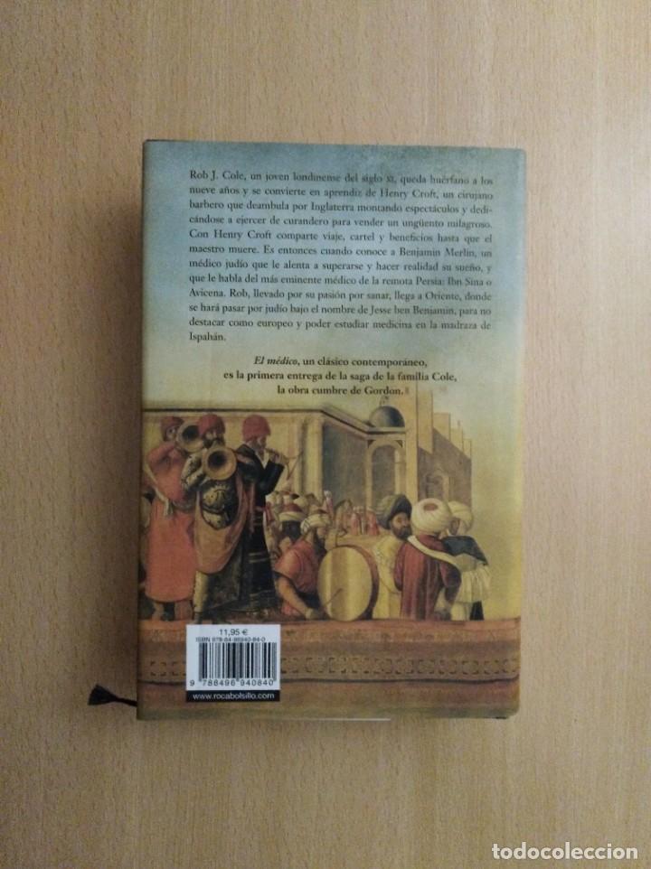 Libros de segunda mano: EL M&Eacute;DICO. Noah Gordon - Foto 2