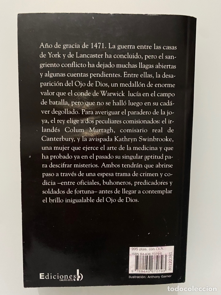 Libros de segunda mano: EL Ojo de Dios - GRACE, C. L - Foto 2