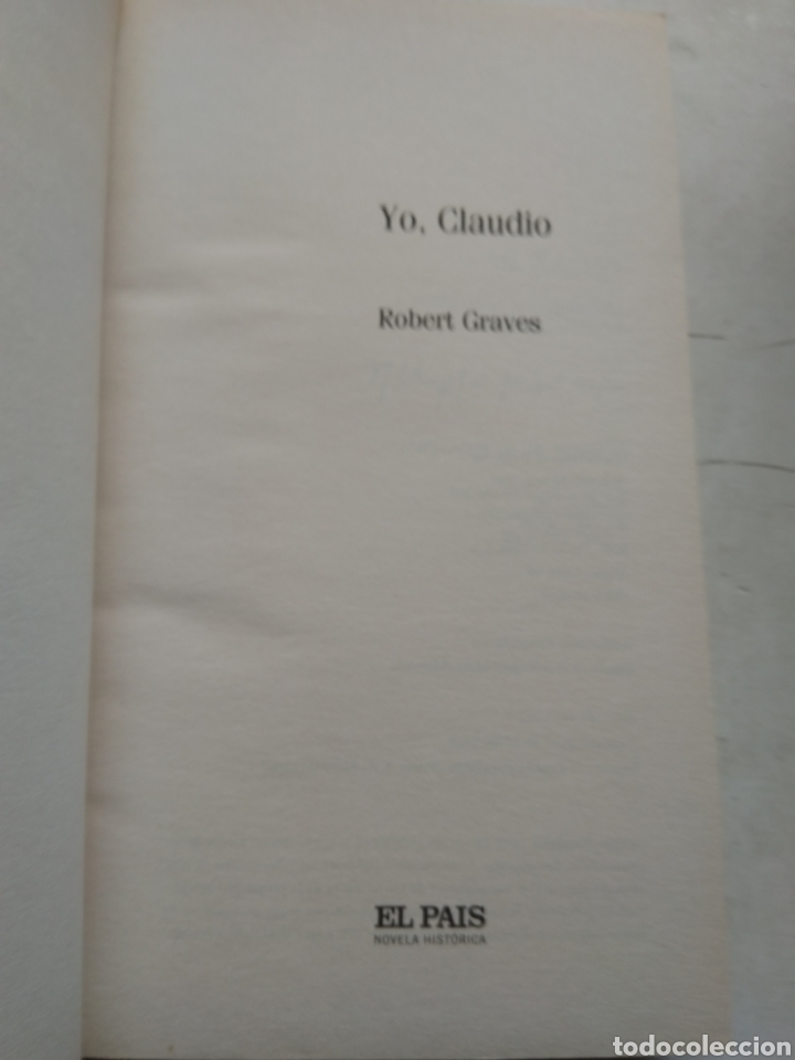 Libros de segunda mano: YO CL&Aacute;UDIO/ROBERT GRAVES - Foto 2