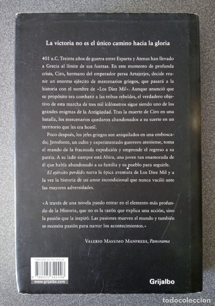 Libros de segunda mano: El Ejercito Perdido Valerio Massimo Manfredi - Foto 5