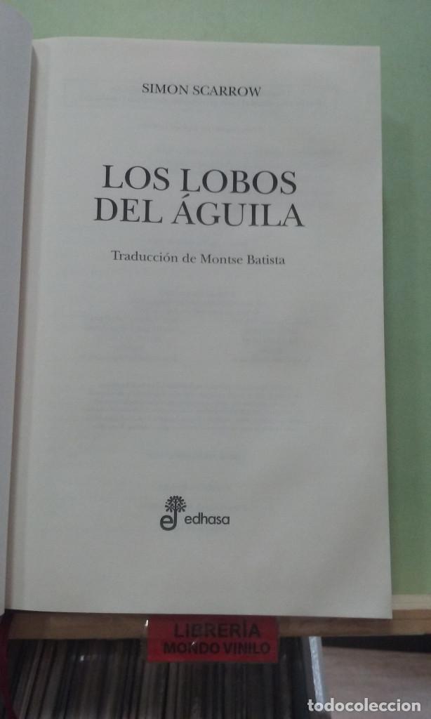Libros de segunda mano: Los lobos del &aacute;guila. Simon Scarrow - Foto 2