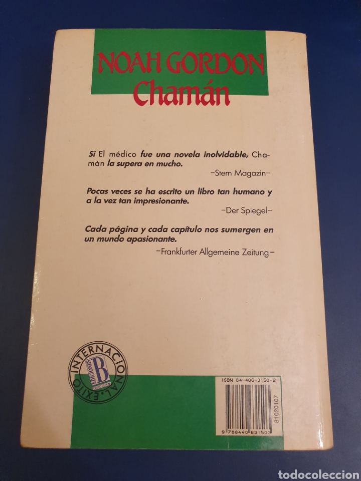 Libros de segunda mano: CHAM&Aacute;N NOAH GORDON EDICIONES B - Foto 2
