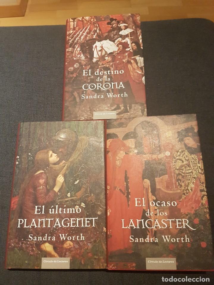 Libros de segunda mano: Trilog&iacute;a libros las dos Rosas de Sandra Worth impecable - Foto 1