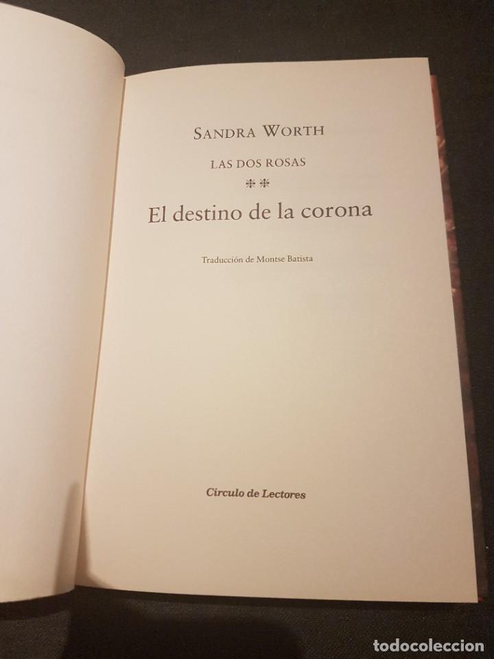 Libros de segunda mano: Trilog&iacute;a libros las dos Rosas de Sandra Worth impecable - Foto 2