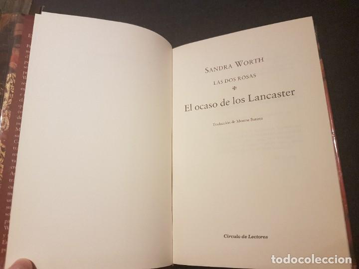 Libros de segunda mano: Trilog&iacute;a libros las dos Rosas de Sandra Worth impecable - Foto 6