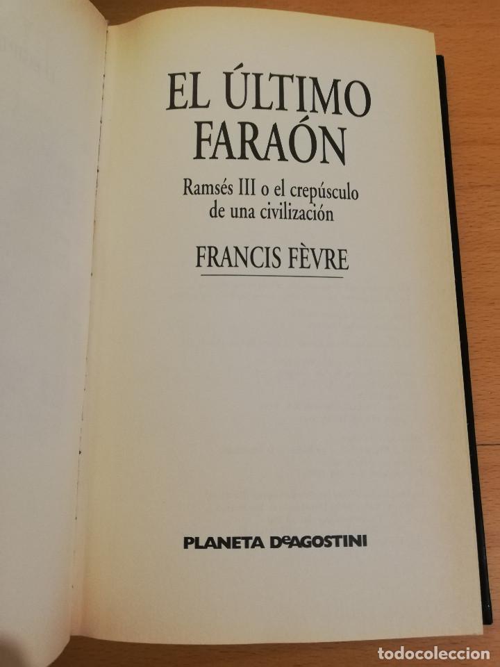 Libros de segunda mano: EL &Uacute;LTIMO FARA&Oacute;N (FRANCIS F&Egrave;VRE) - Foto 2