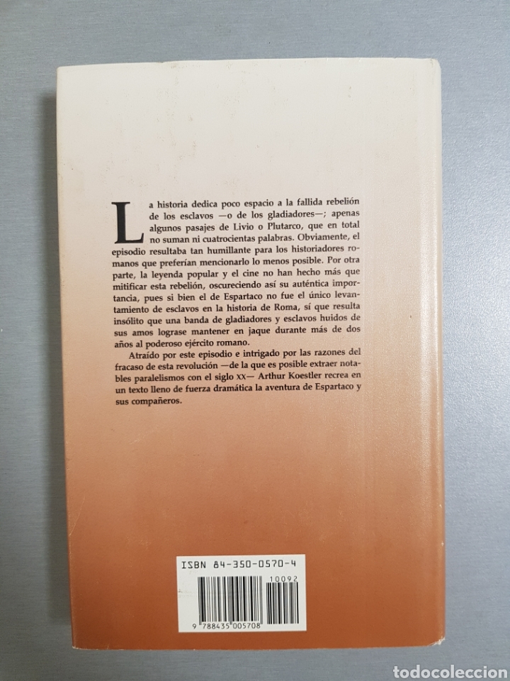 Libros de segunda mano: ESPARTACO.ARTHUR KOESTLER - Foto 2