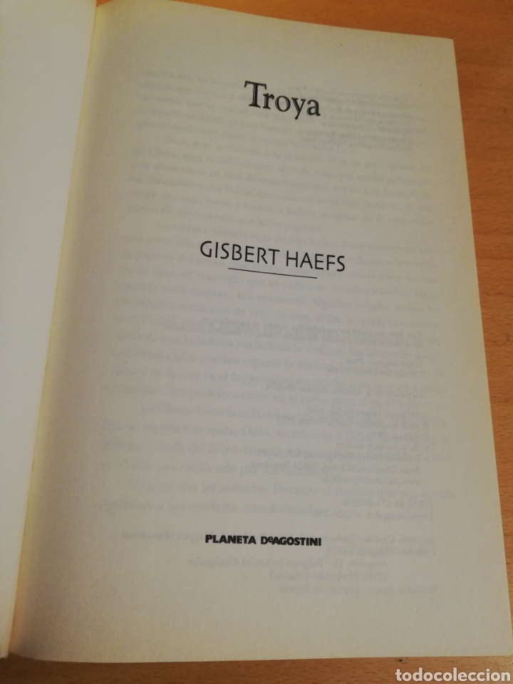 Libros de segunda mano: TROYA (GISBERT HAEFS) - Foto 2