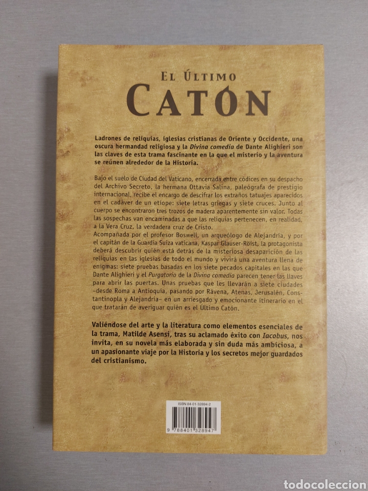 Libros de segunda mano: MATILDE ASENSI. EL &Uacute;LTIMO CAT&Oacute;N - Foto 3