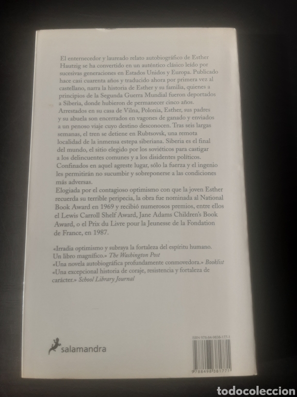 Libros de segunda mano: La estepa -Esther Hautzig- - Foto 3