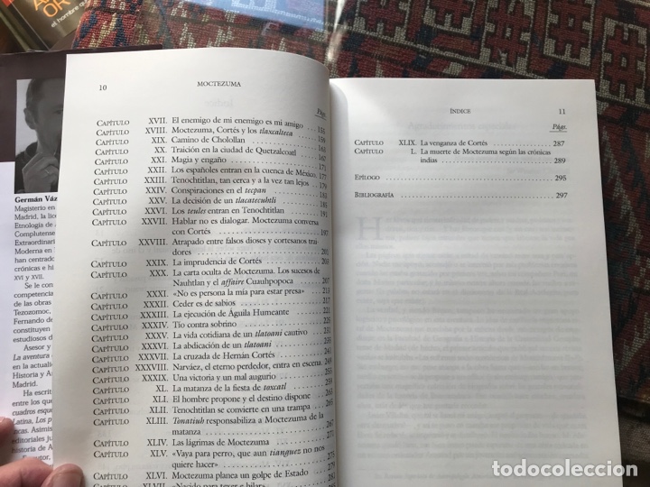 Libros de segunda mano: Moctezuma. Germ&aacute;n V&aacute;zquez Chamorro. Algaba - Foto 5