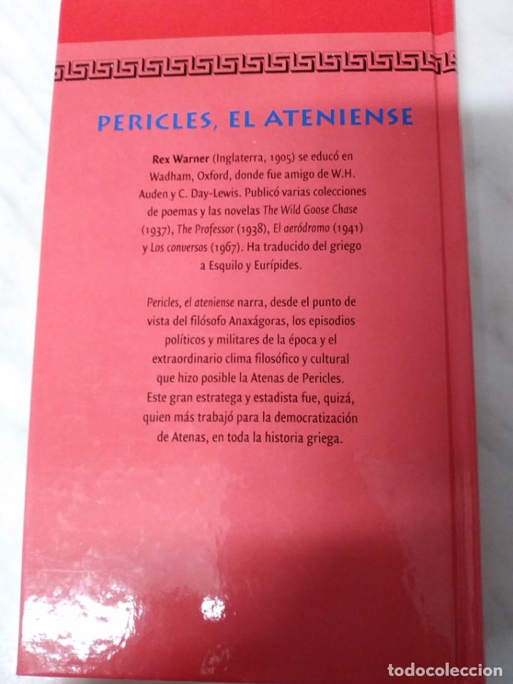 Libros de segunda mano: PERICLES, EL ATENIENSE&rdquo; REX WARNER - Foto 2