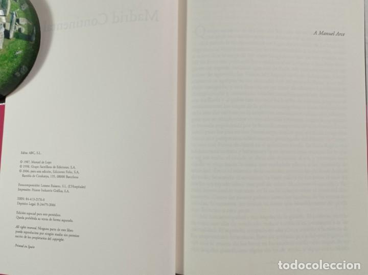 Libros de segunda mano: Madrid continental. Manuel de Lope - Foto 3