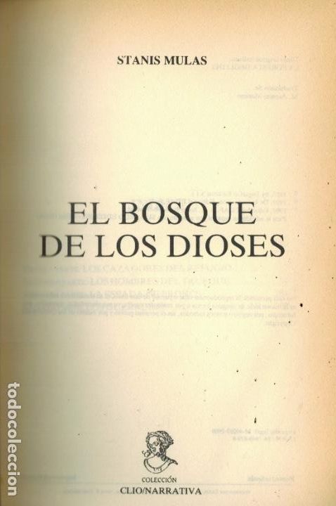 Libros de segunda mano: EL BOSQUE DE LOS DIOSES - Foto 1
