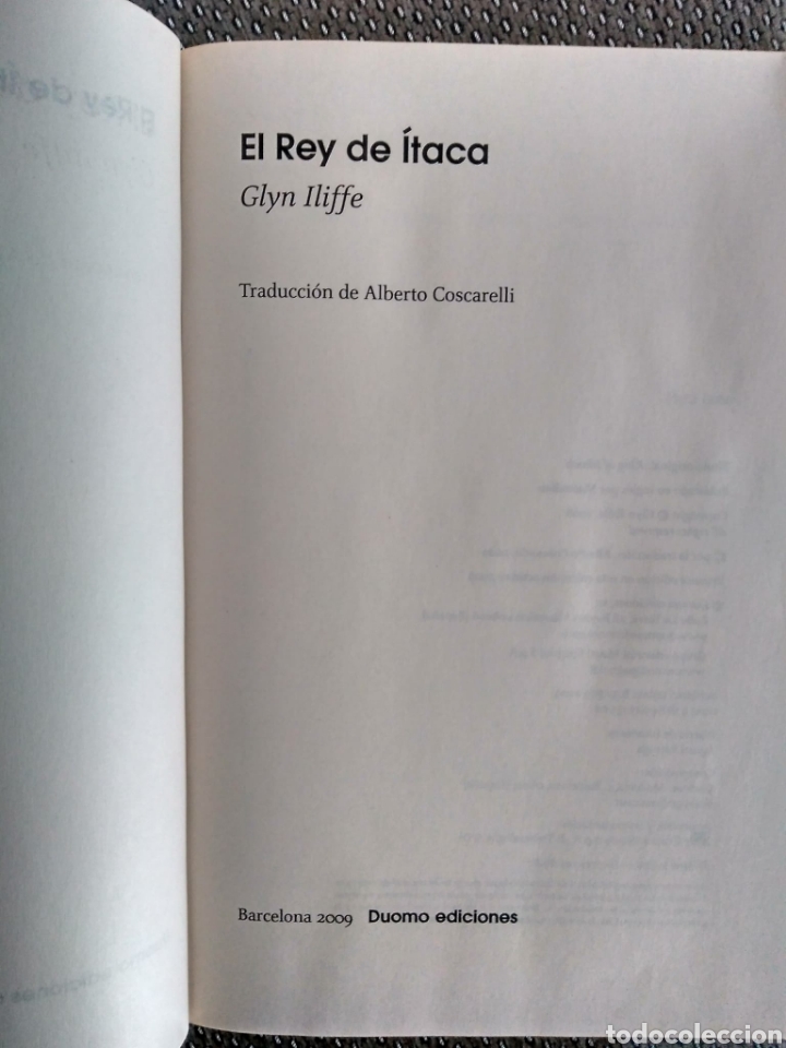 Libros de segunda mano: El rey de &Iacute;taca / GLYN ILIFFE - Foto 2