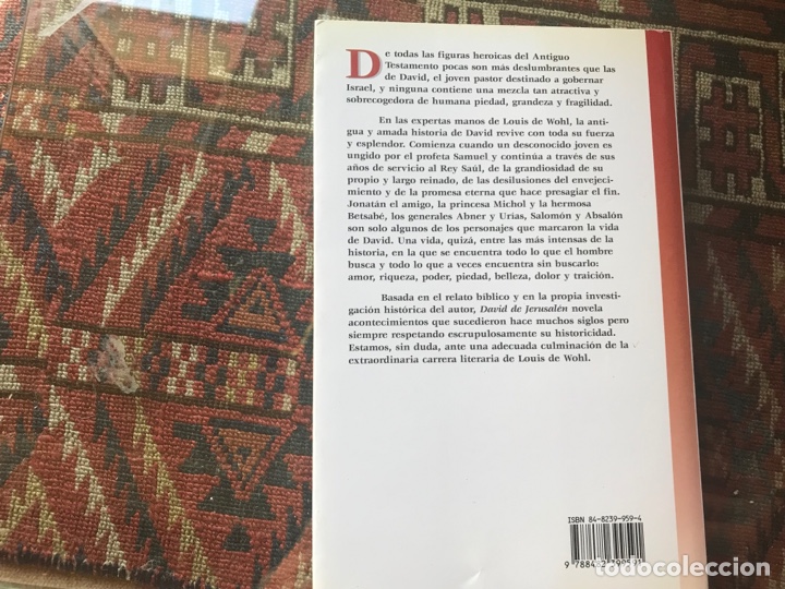 Libros de segunda mano: David de Jerusal&eacute;n. Louis de Wohl - Foto 3