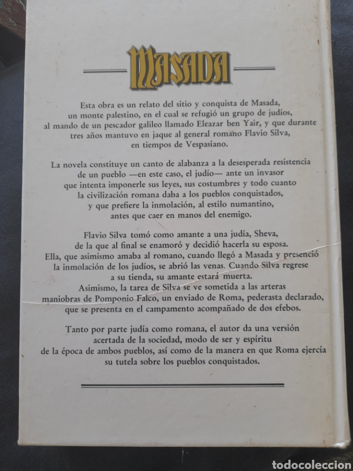 Libros de segunda mano: Masada . Ernesto K. Gann - Foto 2