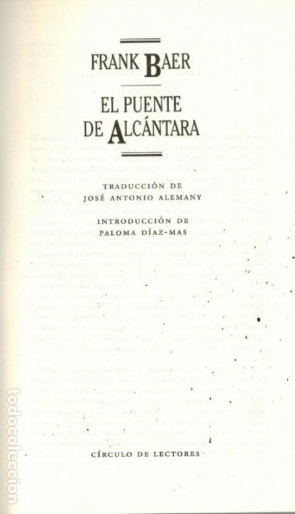 Libros de segunda mano: EL PUENTE DE ALC&Aacute;NTARA - Foto 1