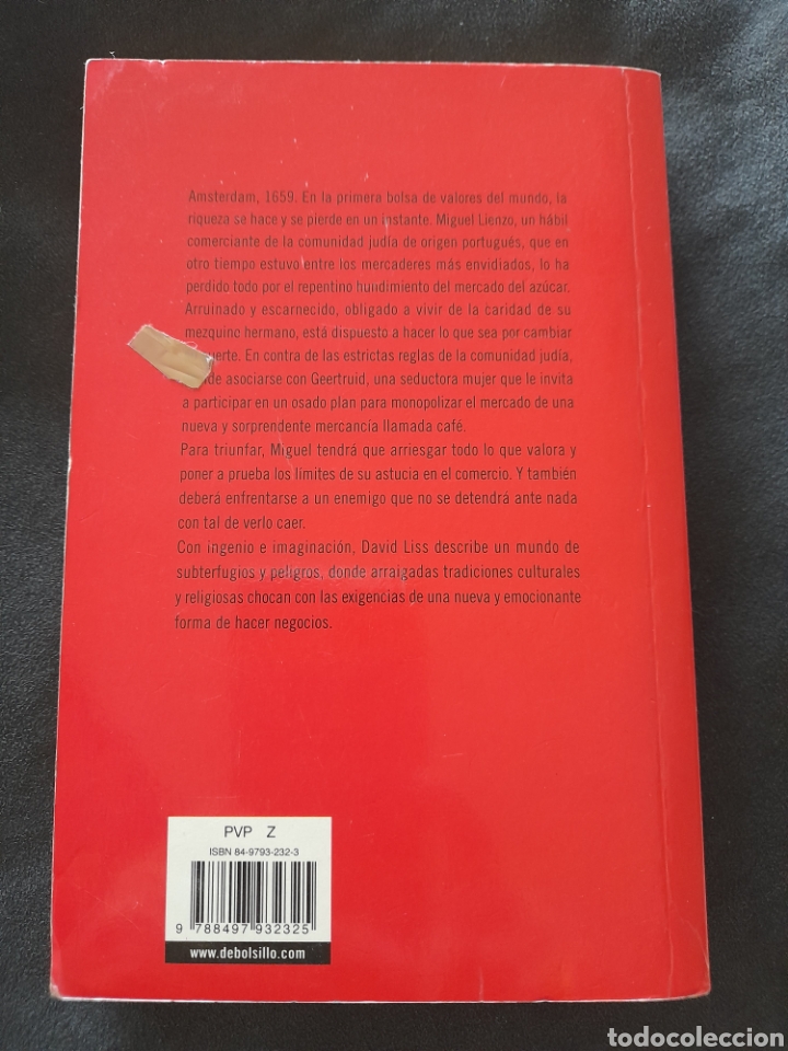 Libros de segunda mano: El mercader de caf&eacute;. David Liss - Foto 2