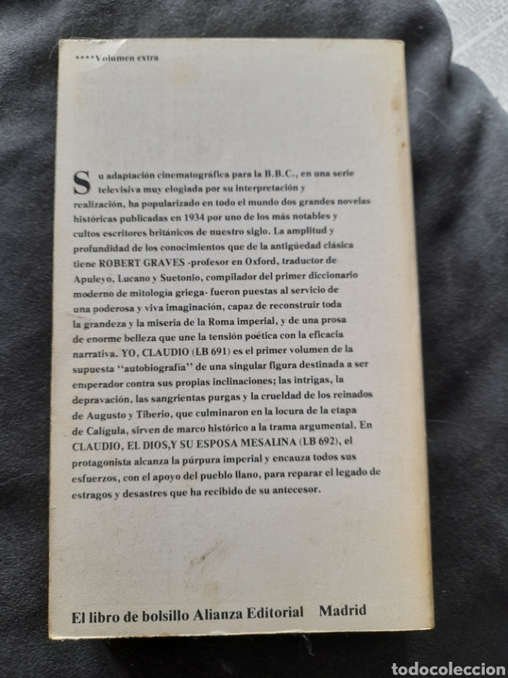 Libros de segunda mano: Yo Claudio. Robert Graves - Foto 2