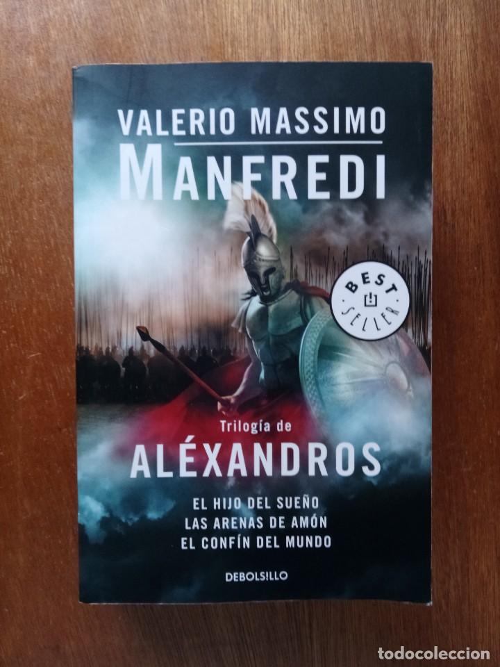 Livros em segunda m&atilde;o: TRILOGIA DE ALEXANDROS, VALERIO MASSIMO MANFREDI, HIJO DEL SUE&Ntilde;O, ARENAS DE AMON, CONFIN DEL MUNDO