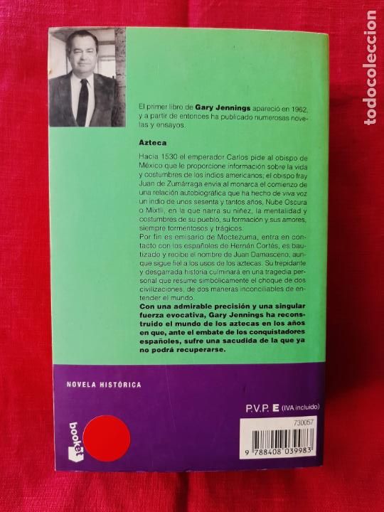 Libros de segunda mano: Azteca - Jennings, Gary - Foto 2