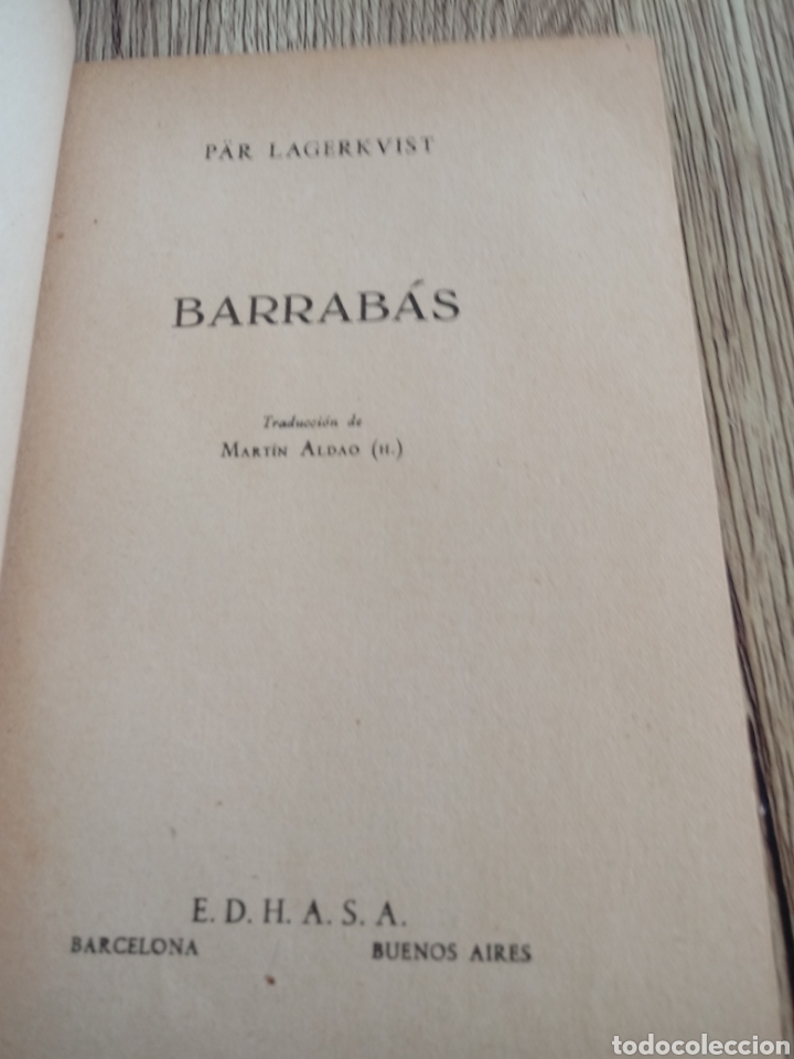 Libros de segunda mano: Barrabas de Par Lagerkvist - Foto 3