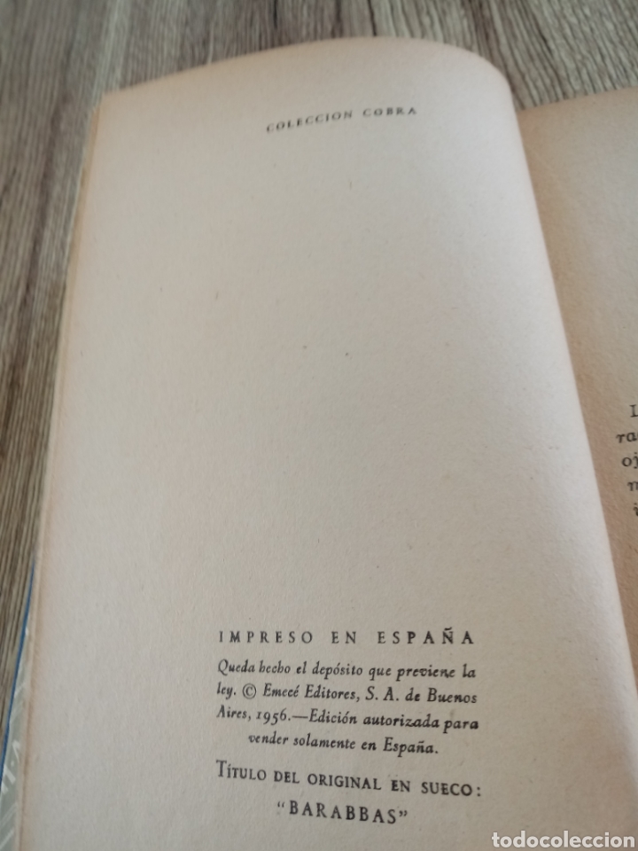 Libros de segunda mano: Barrabas de Par Lagerkvist - Foto 4