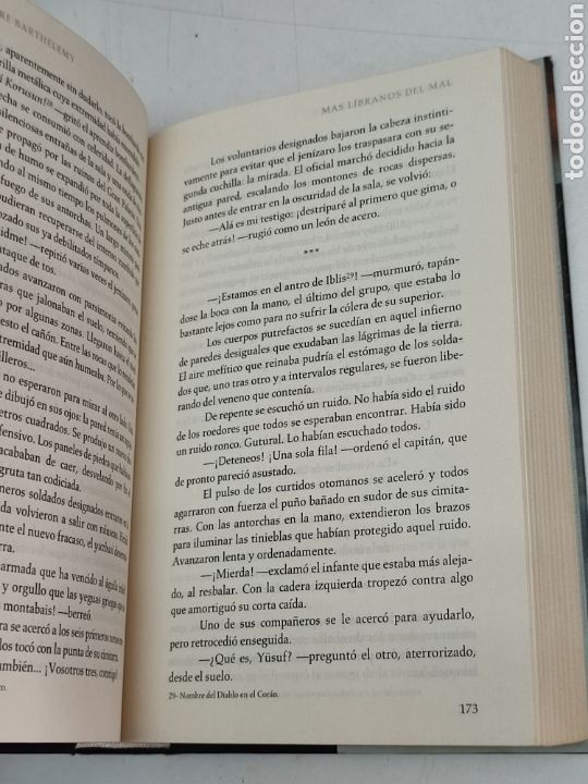 Libros de segunda mano: M&aacute;s l&iacute;branos del mal Alexandre Barthelemy - Foto 3