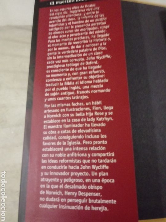Libros de segunda mano: El maestro iluminador de Brenda Rickman Vantrease - Foto 2