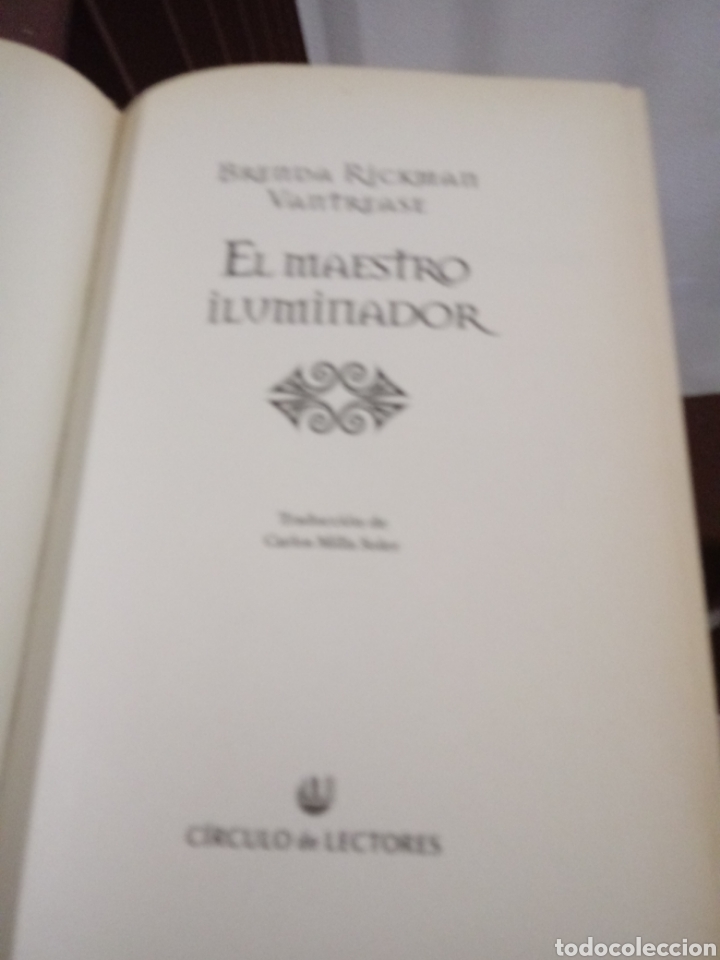 Libros de segunda mano: El maestro iluminador de Brenda Rickman Vantrease - Foto 4