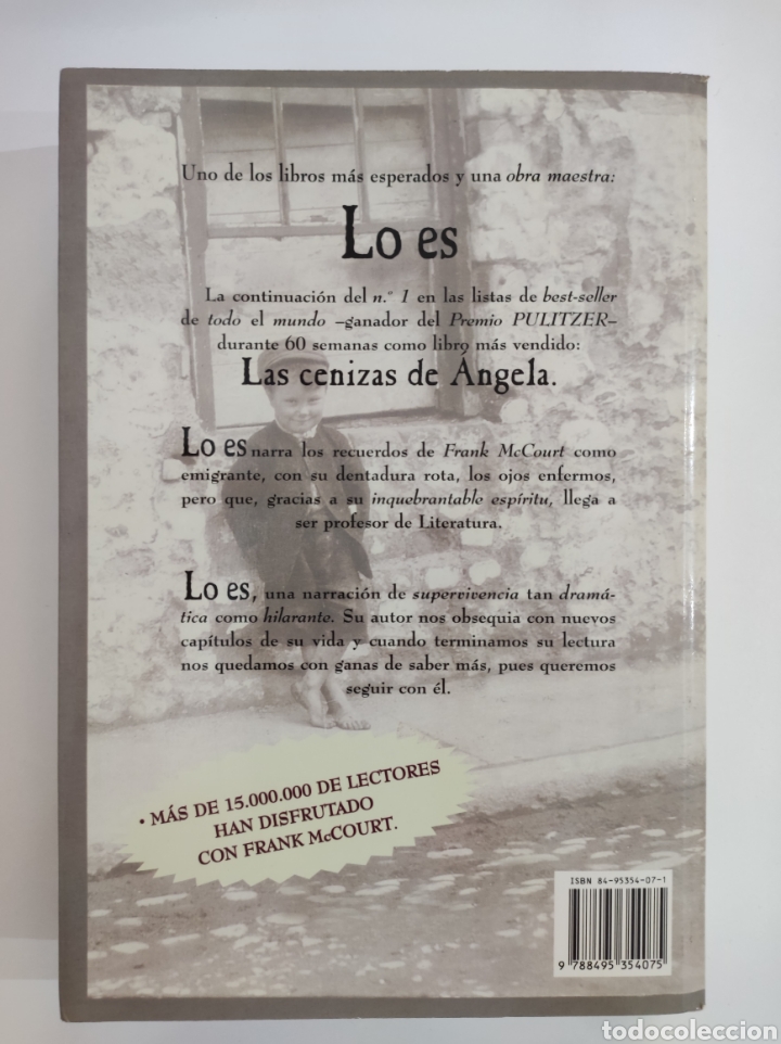Libros de segunda mano: Libro &rdquo;Lo es&rdquo; de Frank McCourt - Foto 2