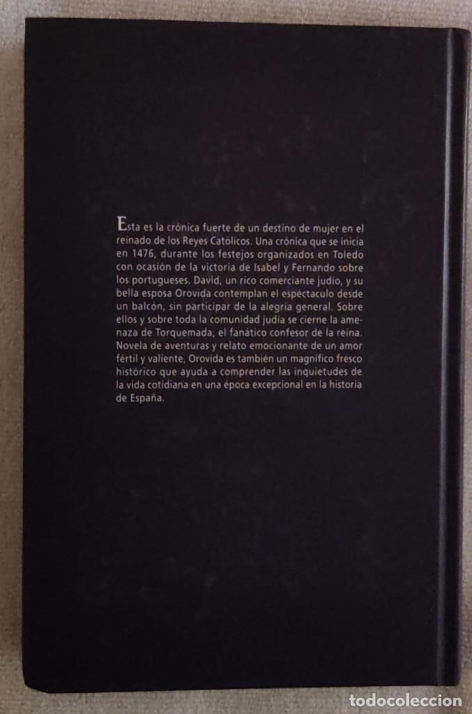 Libros de segunda mano: OROVIDA. - Foto 3