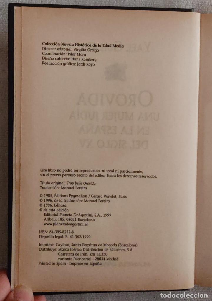Libros de segunda mano: OROVIDA. - Foto 4