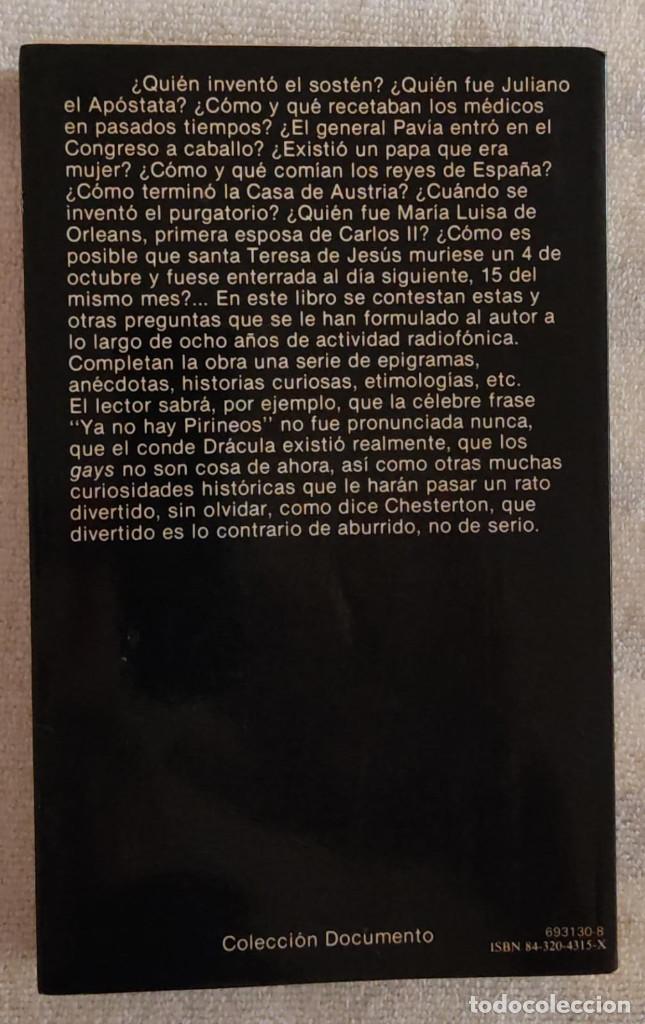 Libros de segunda mano: HISTORIAS DE LA HISTORIA. - Foto 3
