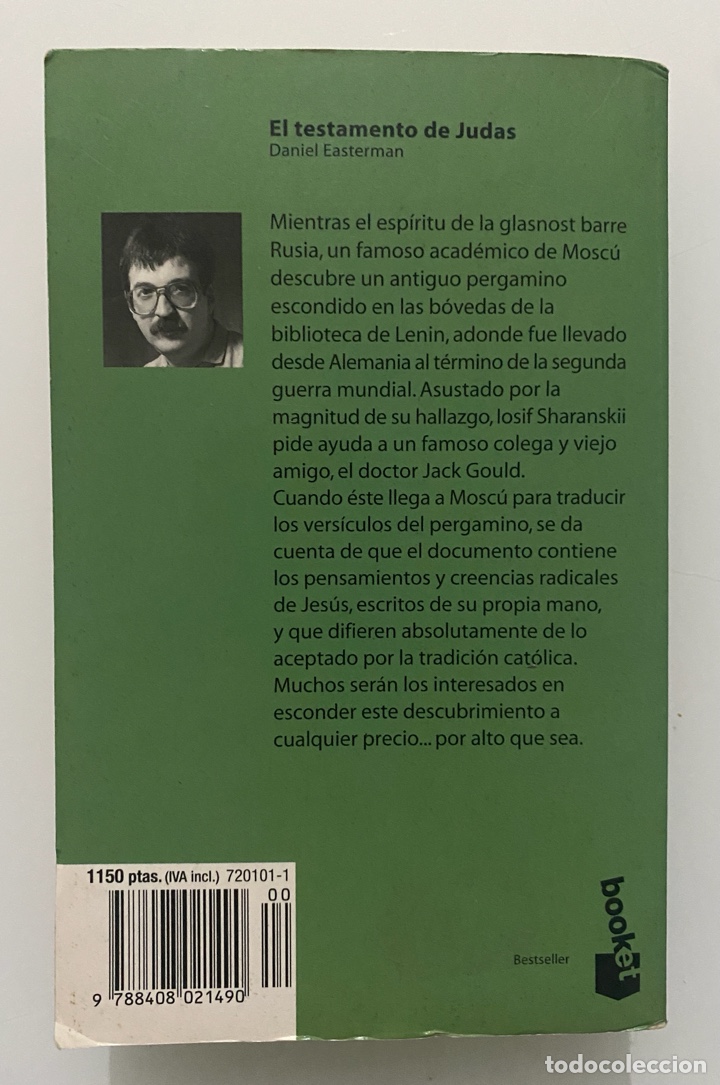 Libros de segunda mano: El testamento de Judas - EASTERMAN, Daniel - Foto 2
