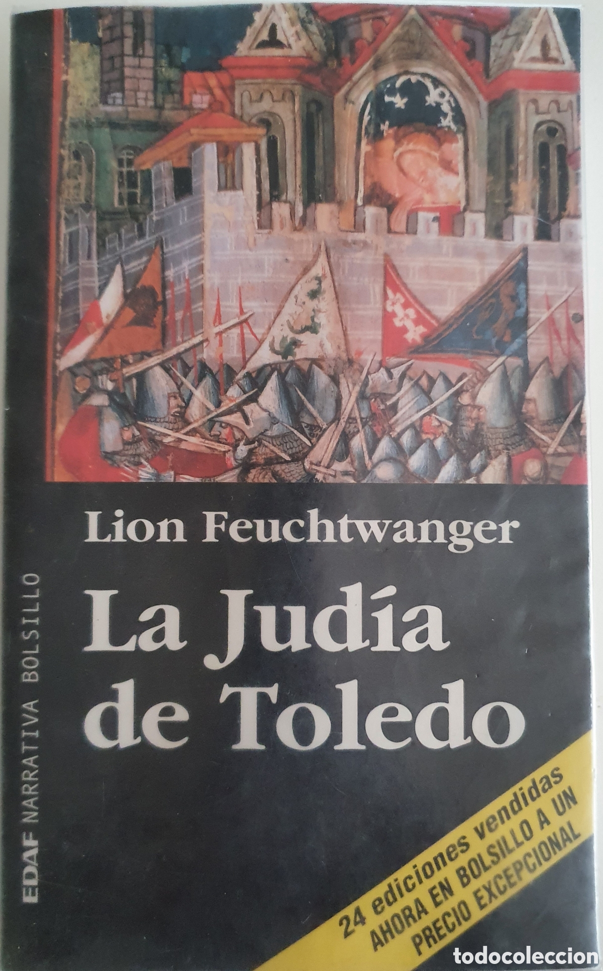 Second hand books: La judia de toledo lion feuchtwanger