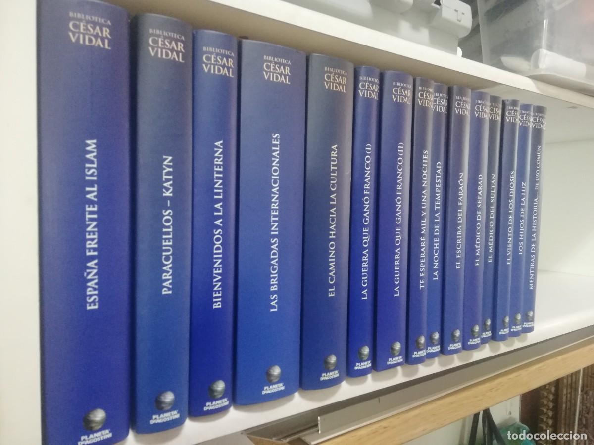 Libros de segunda mano: BIBLIOTECA CESAR VIDAL - 15 TOMOS - Foto 2