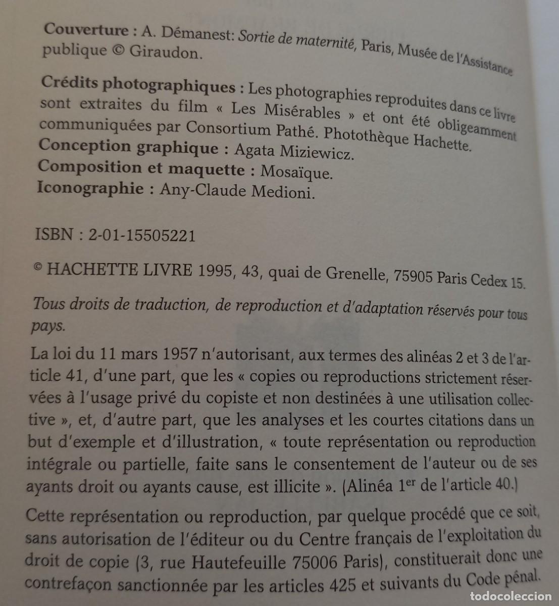 Libros de segunda mano: Les mis&eacute;rables &ndash; Victor Hugo - Foto 2