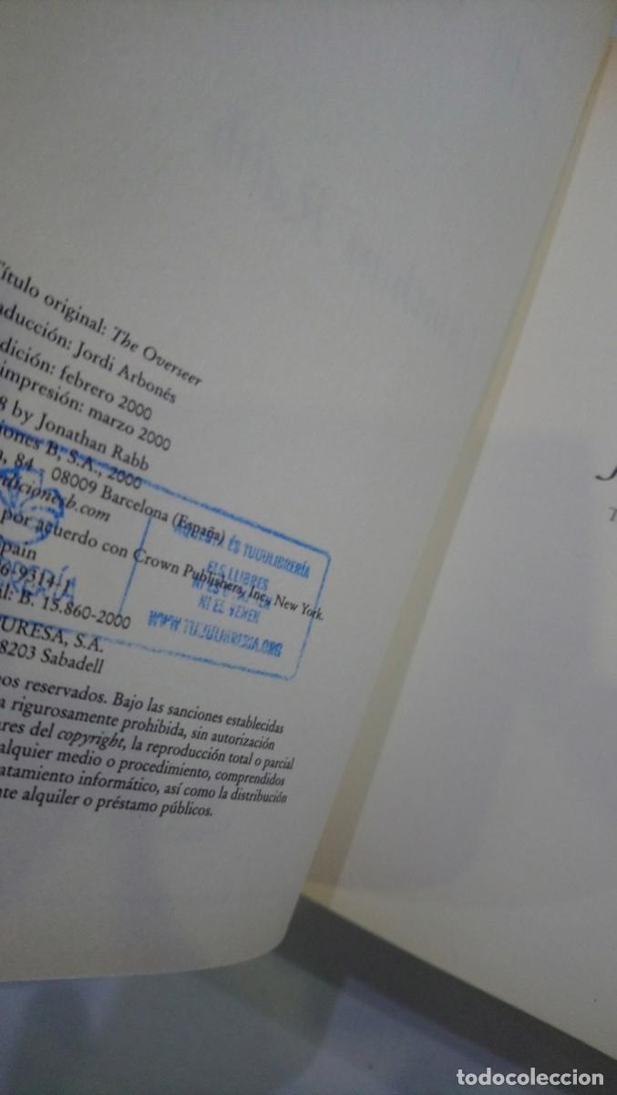 Libros de segunda mano: Jonathan Rabb - El se&ntilde;or del Caos - Foto 2