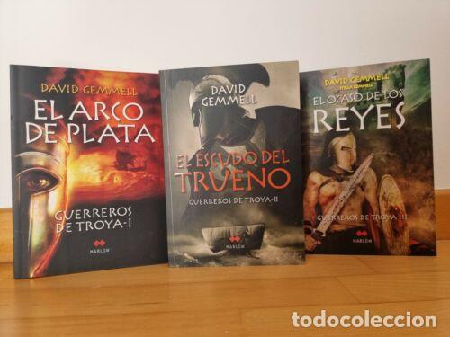 Libros de segunda mano: Guerreros de Troya.Trilogia Completa.David Gemmell.Marlow