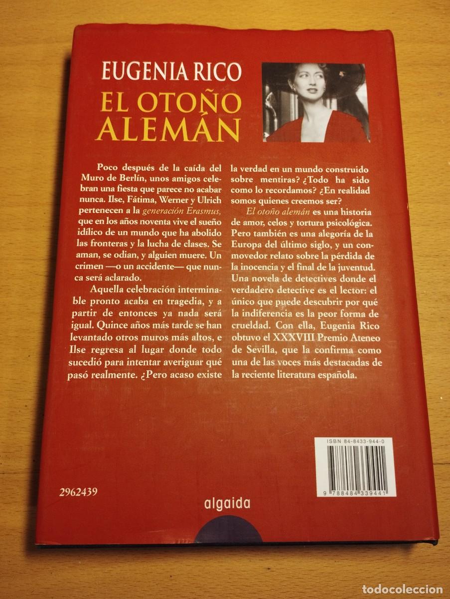 Libros de segunda mano: EL OTO&Ntilde;O ALEM&Aacute;N (EUGENIA RICO) - Foto 4